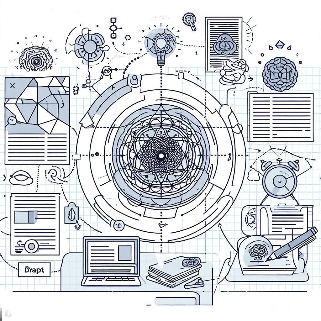 A graphical illustration of the process of developing a summary of the topic of holographic principle of cognition from the first draft to a more refined and complete presentation:  OIG.ESHKDKWNINH9lQ3DLT5G.jpg